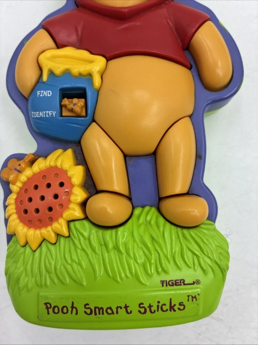 Disney Pooh Smart Sticks Electronic Learning Toy Tiger Electronics 1997 Winnie